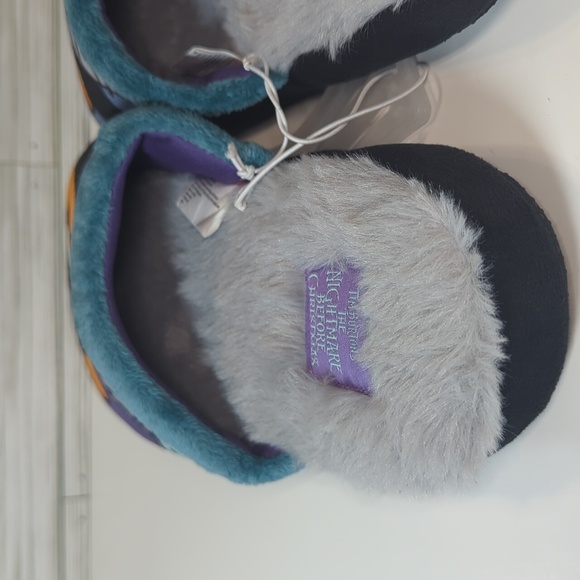 Disney Tim Burton's The Nightmare Before Christmas Slippers Size XL 12 - Picture 7 of 13